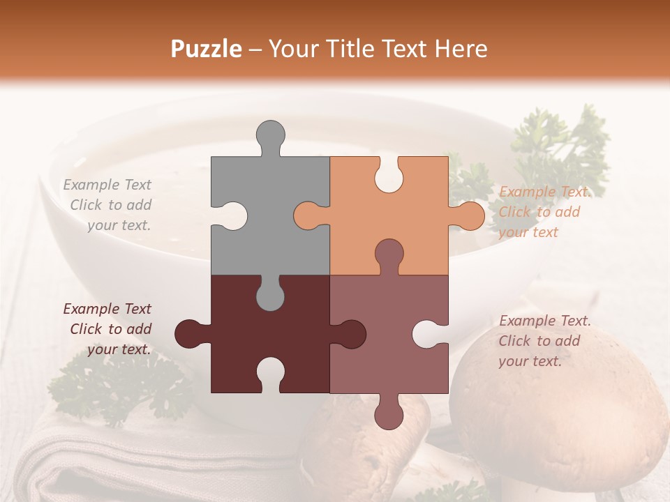 Bowl Food Cooking PowerPoint Template