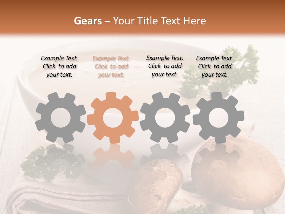 Bowl Food Cooking PowerPoint Template