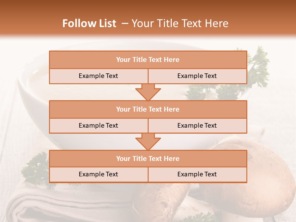 Bowl Food Cooking PowerPoint Template