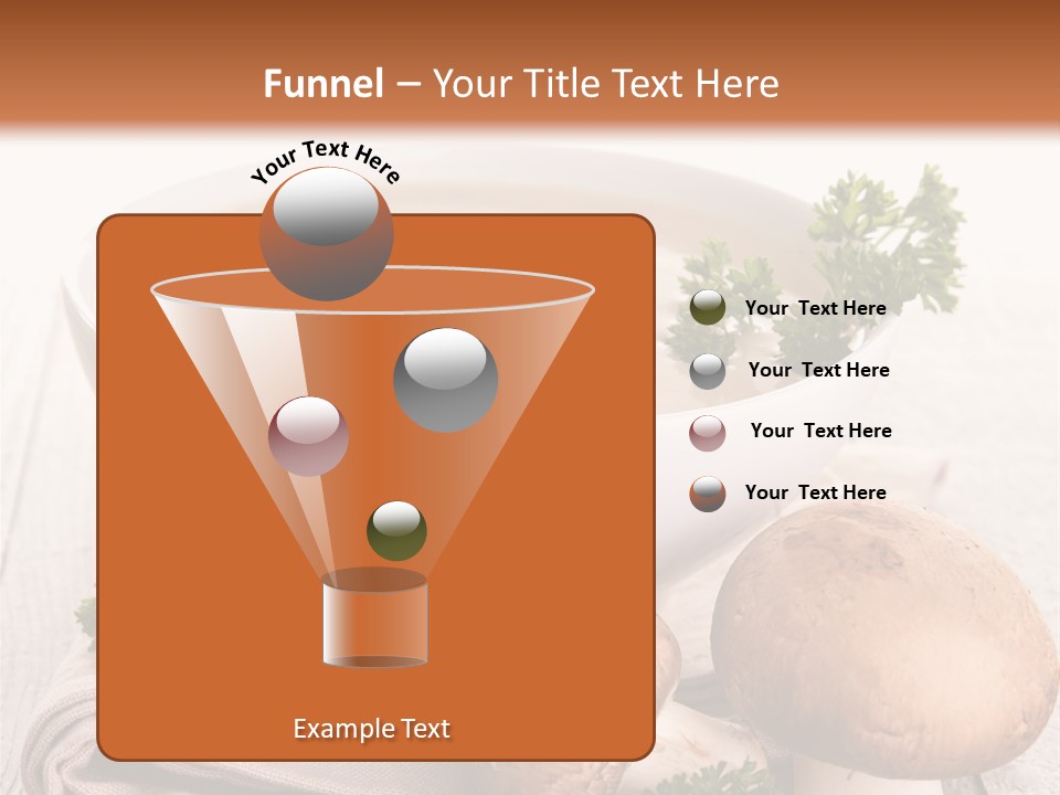 Bowl Food Cooking PowerPoint Template