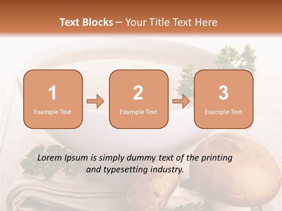 Bowl Food Cooking PowerPoint Template
