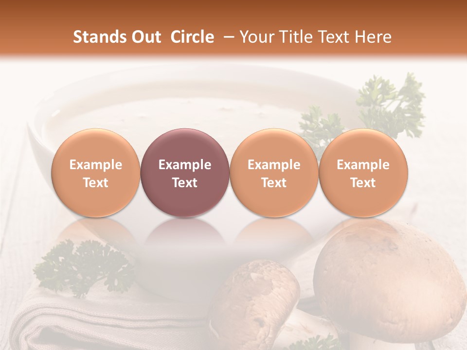 Bowl Food Cooking PowerPoint Template
