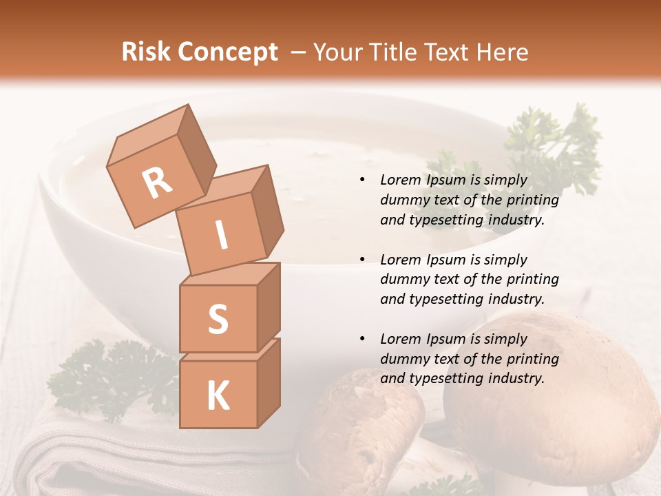 Bowl Food Cooking PowerPoint Template