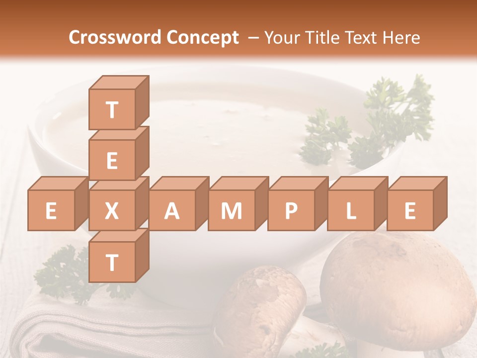 Bowl Food Cooking PowerPoint Template