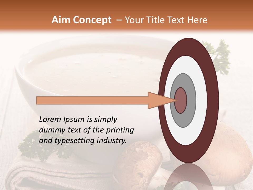 Bowl Food Cooking PowerPoint Template