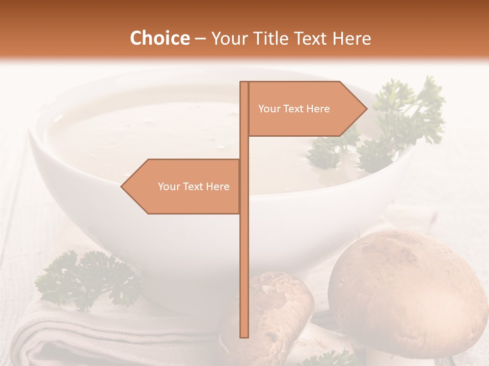 Bowl Food Cooking PowerPoint Template