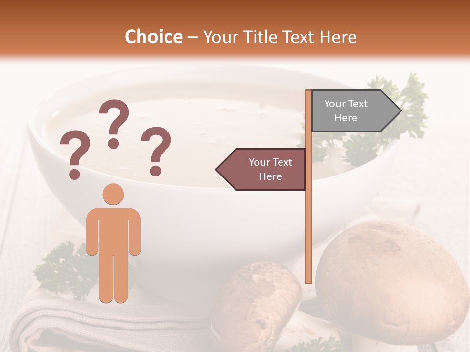 Bowl Food Cooking PowerPoint Template