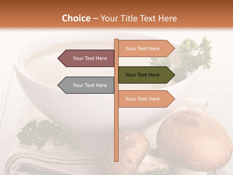 Bowl Food Cooking PowerPoint Template