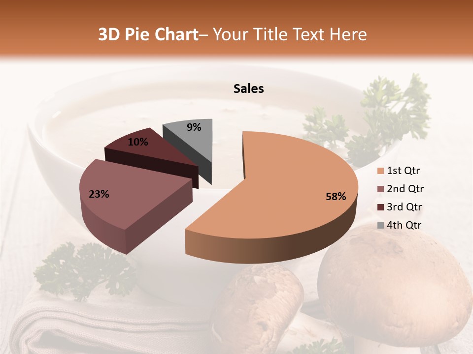 Bowl Food Cooking PowerPoint Template