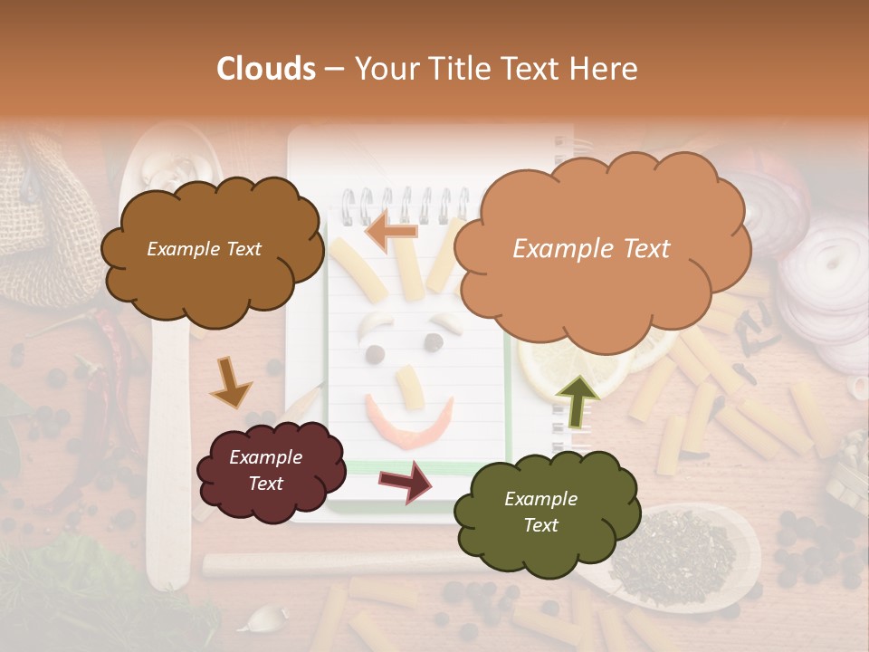 Space Aroma Book PowerPoint Template