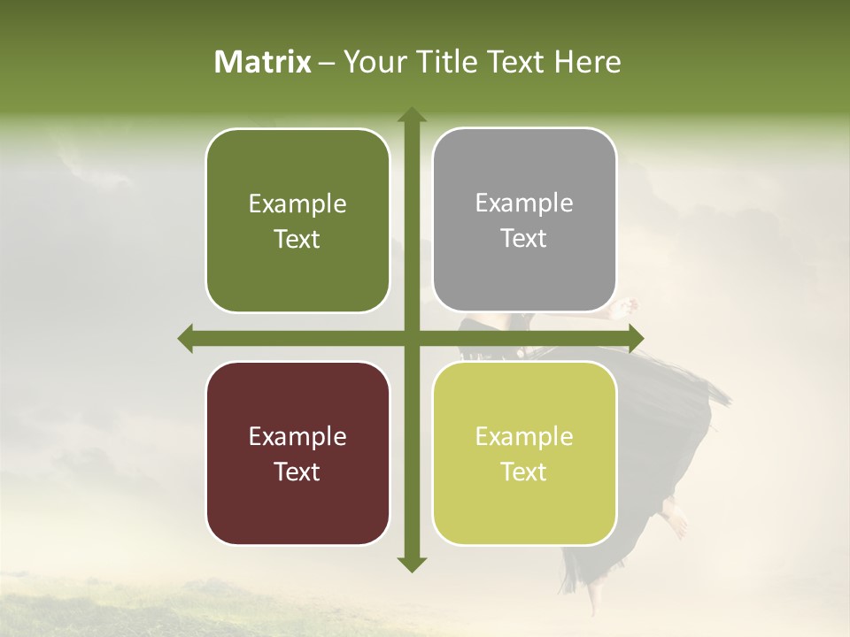 Heaven Sun Sky PowerPoint Template