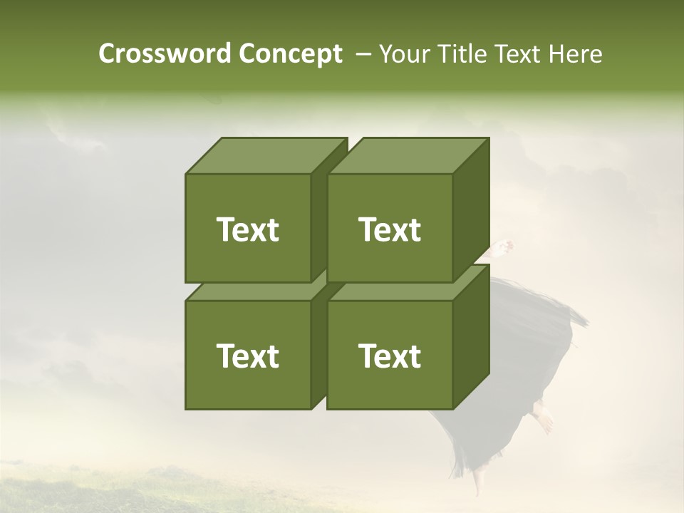 Heaven Sun Sky PowerPoint Template