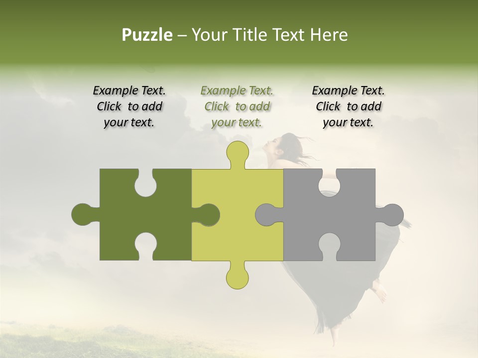 Heaven Sun Sky PowerPoint Template