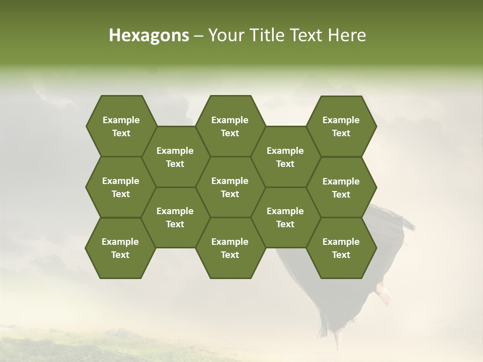 Heaven Sun Sky PowerPoint Template