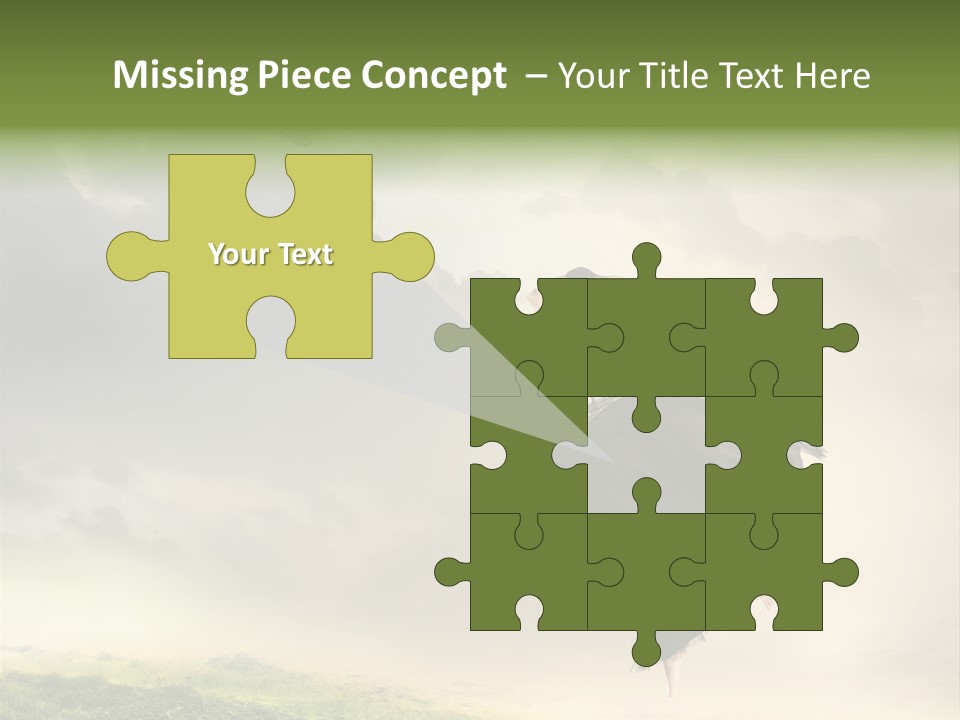 Heaven Sun Sky PowerPoint Template