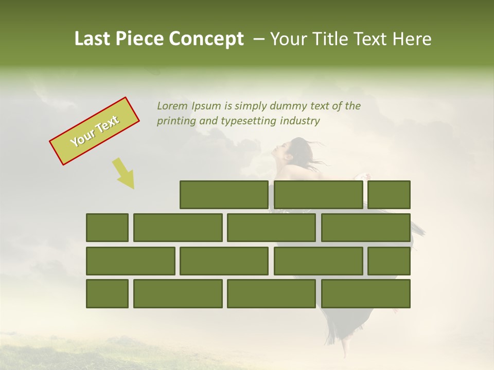 Heaven Sun Sky PowerPoint Template