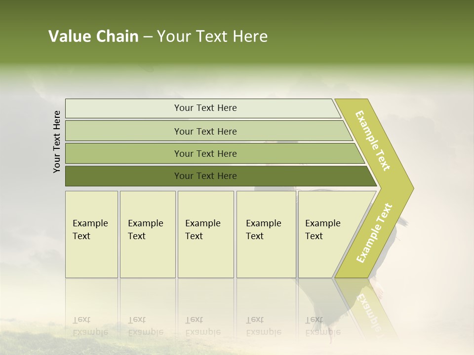 Heaven Sun Sky PowerPoint Template