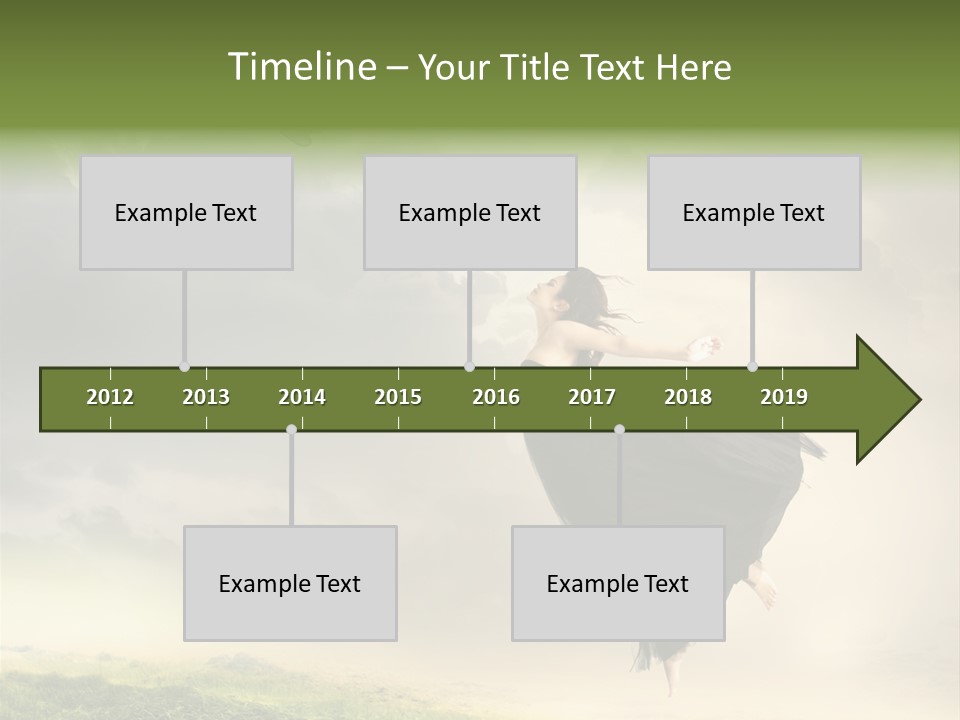 Heaven Sun Sky PowerPoint Template