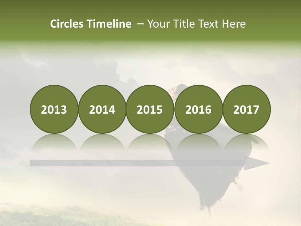 Heaven Sun Sky PowerPoint Template