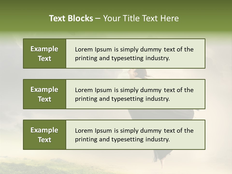 Heaven Sun Sky PowerPoint Template