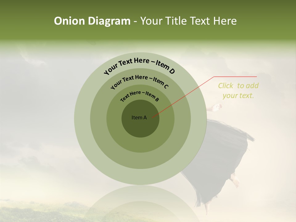 Heaven Sun Sky PowerPoint Template