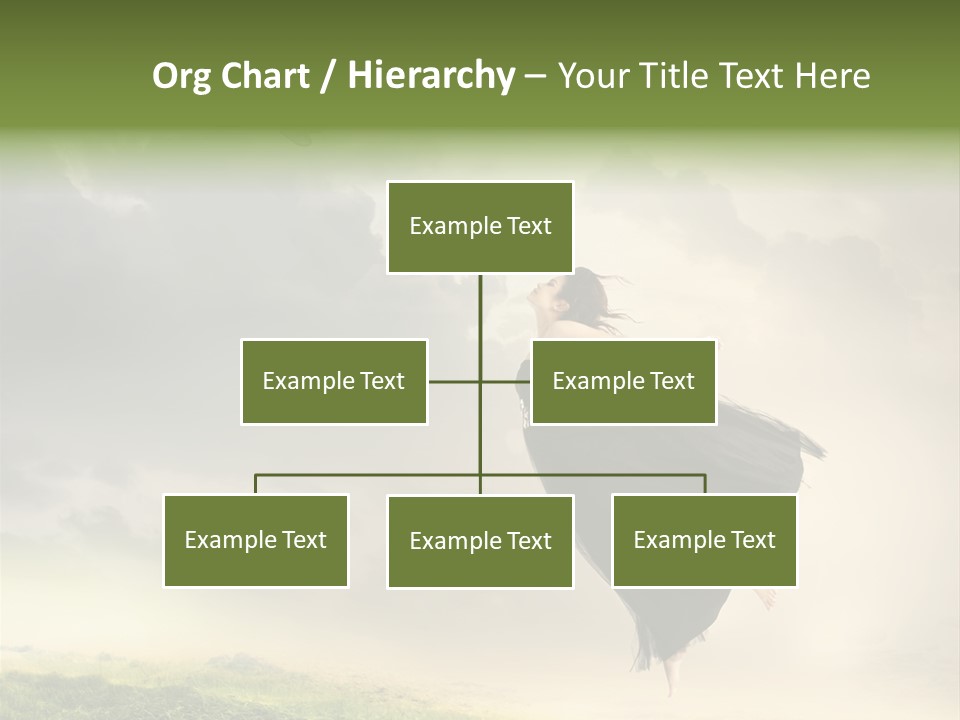 Heaven Sun Sky PowerPoint Template