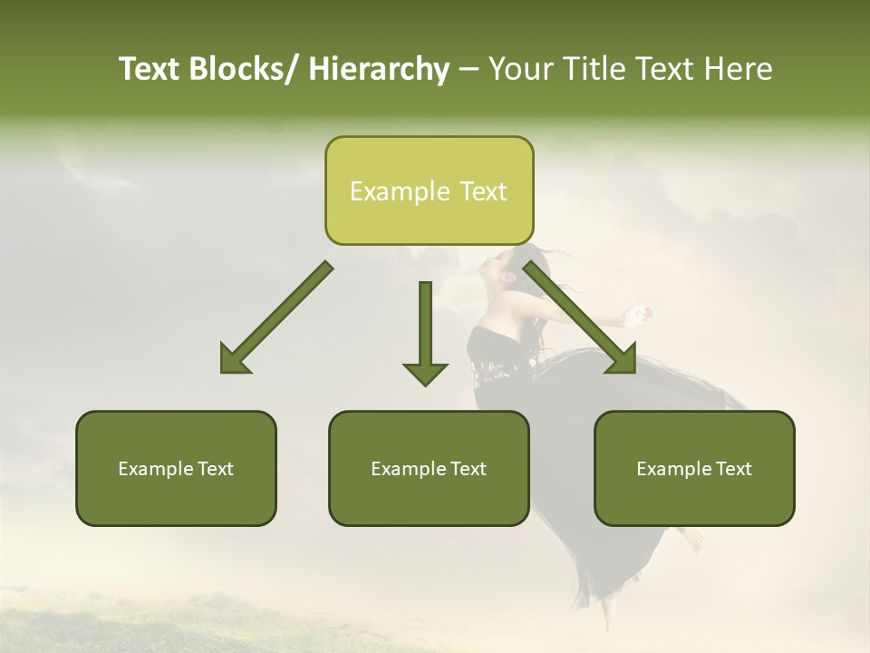 Heaven Sun Sky PowerPoint Template