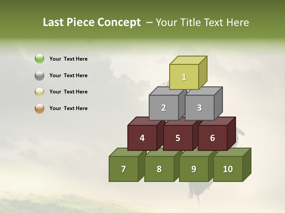 Heaven Sun Sky PowerPoint Template