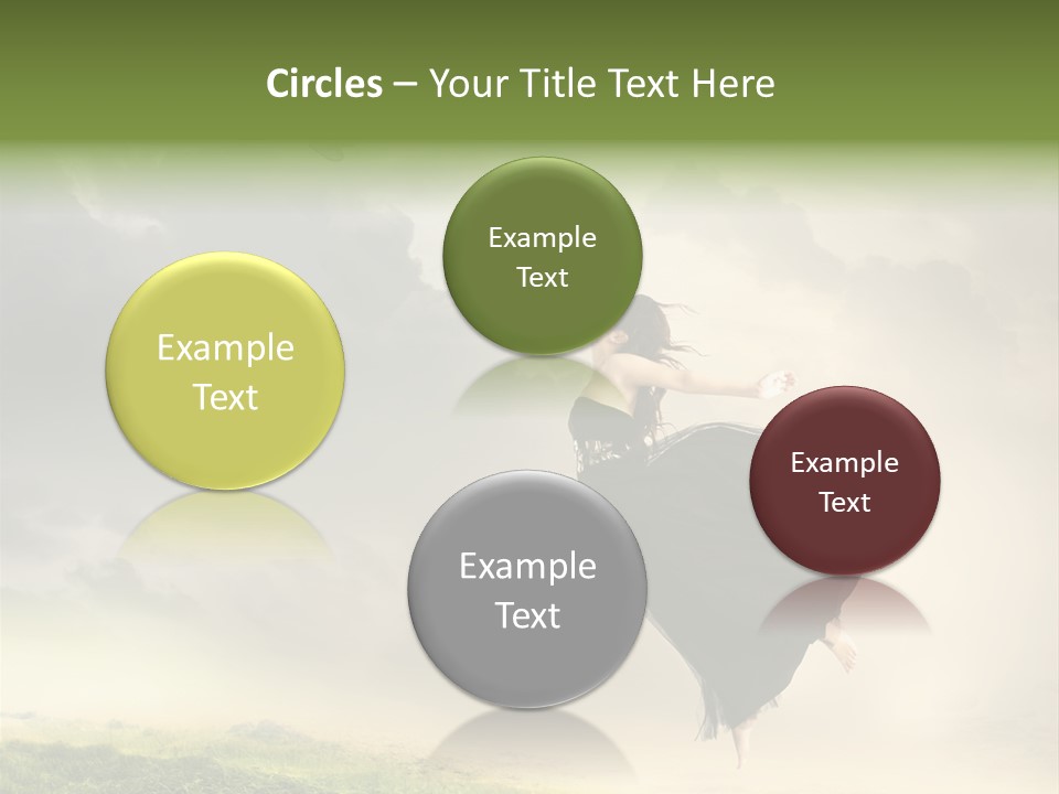 Heaven Sun Sky PowerPoint Template