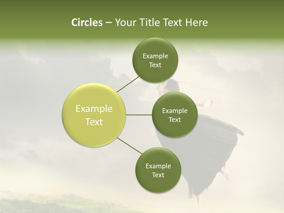 Heaven Sun Sky PowerPoint Template