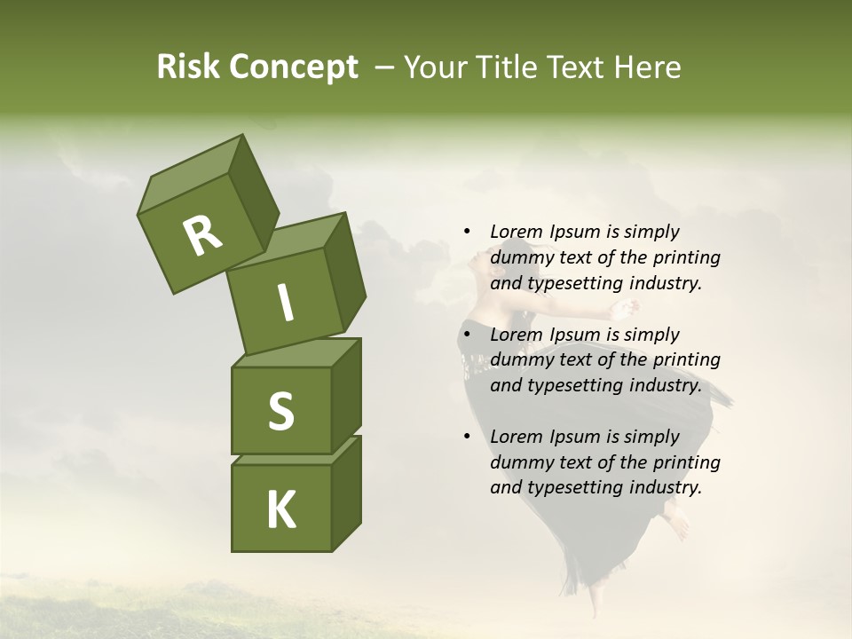 Heaven Sun Sky PowerPoint Template