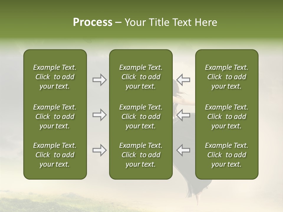 Heaven Sun Sky PowerPoint Template