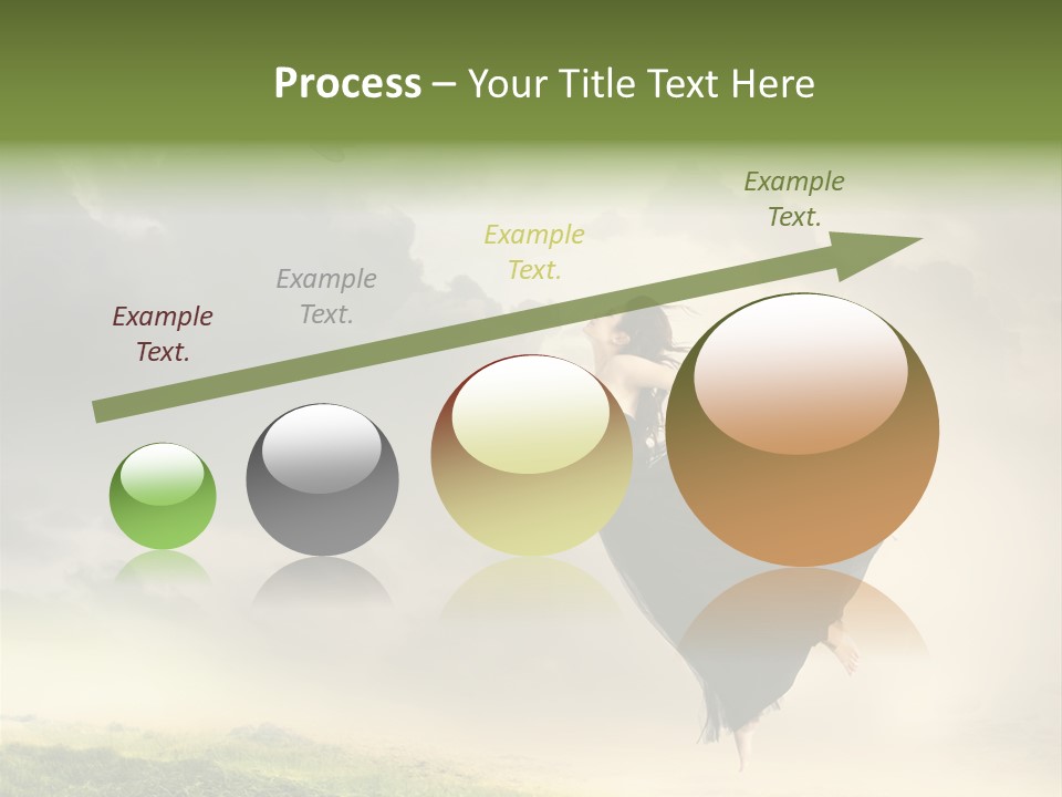 Heaven Sun Sky PowerPoint Template