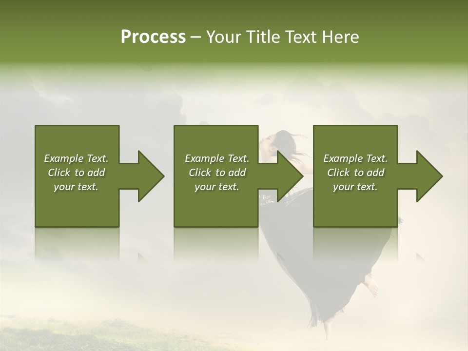 Heaven Sun Sky PowerPoint Template