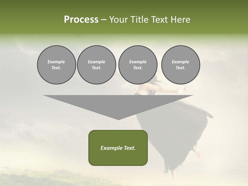 Heaven Sun Sky PowerPoint Template