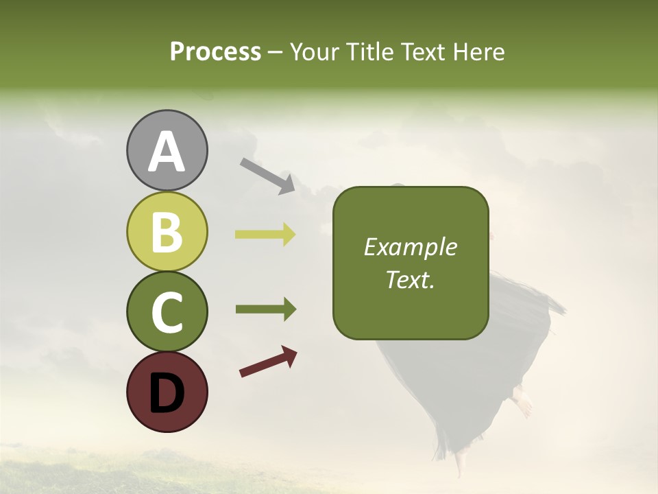 Heaven Sun Sky PowerPoint Template