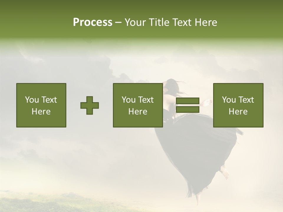 Heaven Sun Sky PowerPoint Template