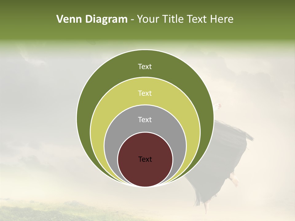 Heaven Sun Sky PowerPoint Template