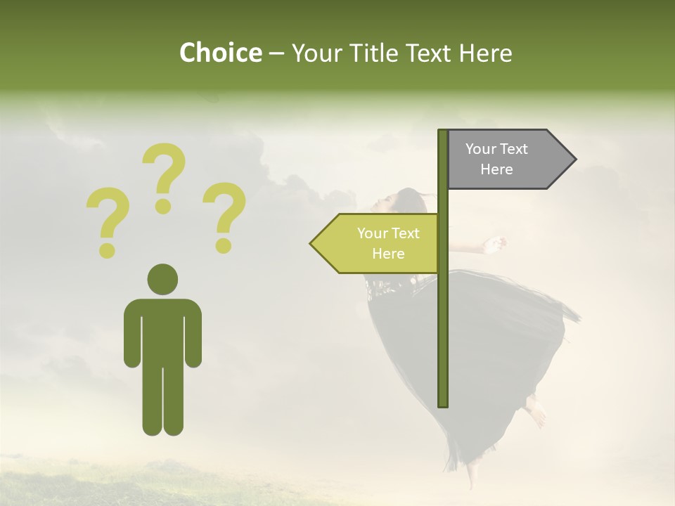 Heaven Sun Sky PowerPoint Template