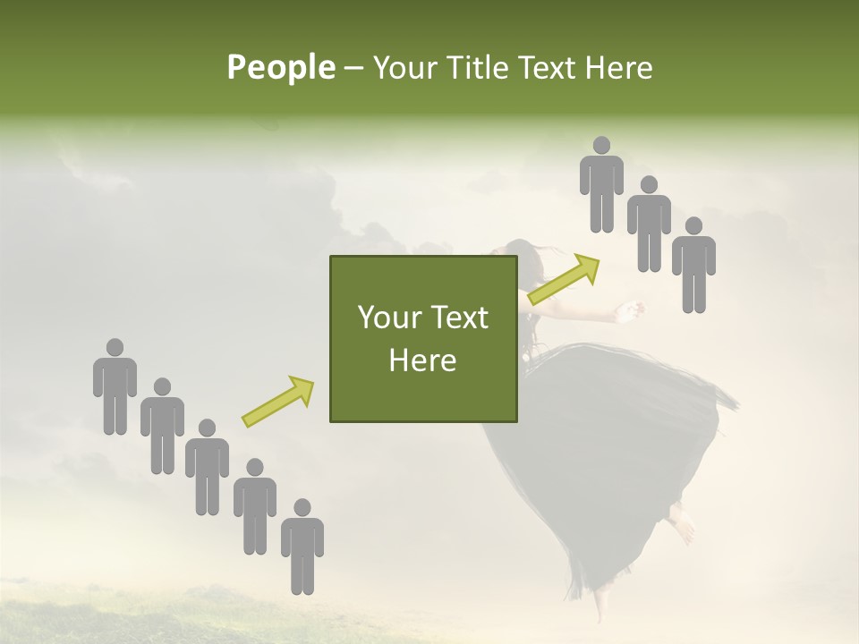 Heaven Sun Sky PowerPoint Template