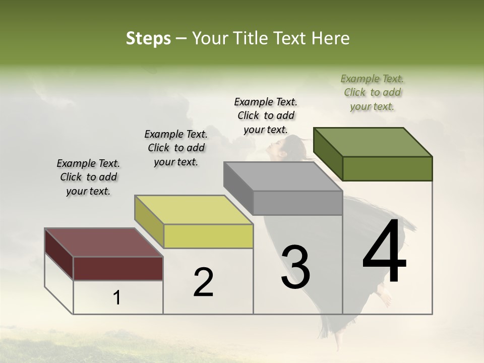 Heaven Sun Sky PowerPoint Template