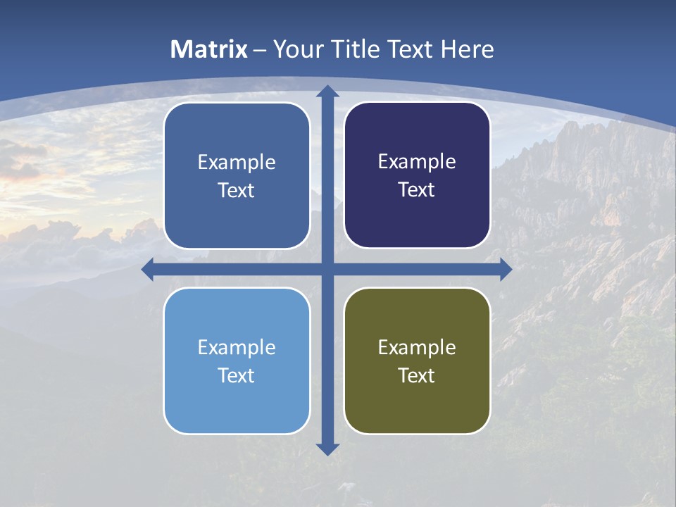 Rock Cervix Natural PowerPoint Template