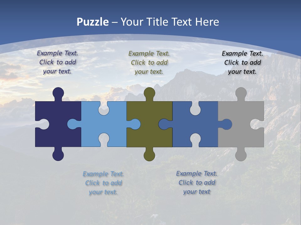 Rock Cervix Natural PowerPoint Template