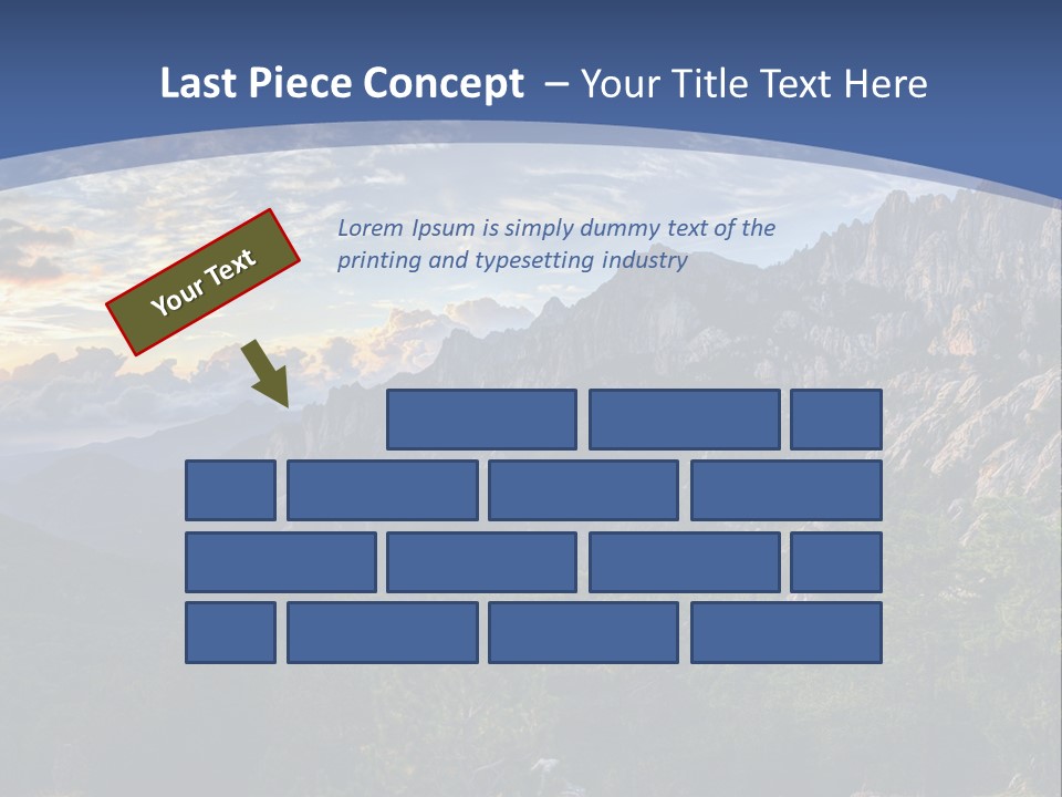 Rock Cervix Natural PowerPoint Template