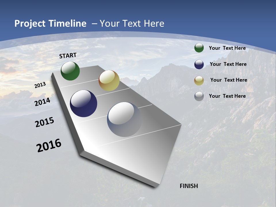 Rock Cervix Natural PowerPoint Template