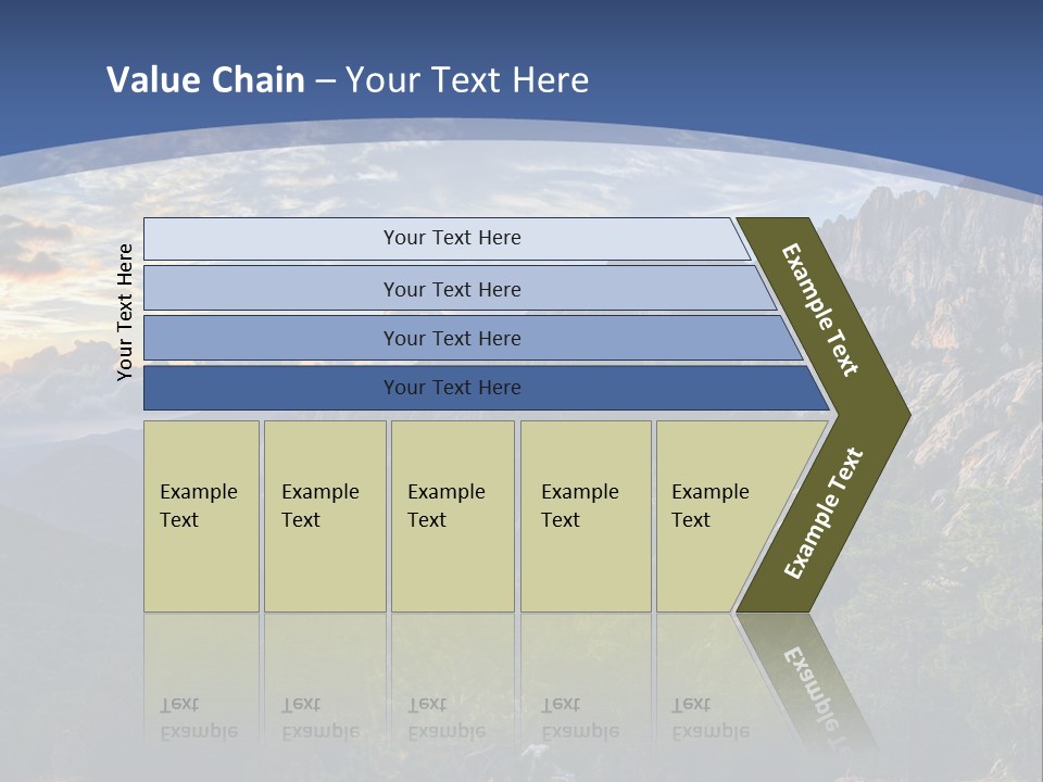 Rock Cervix Natural PowerPoint Template