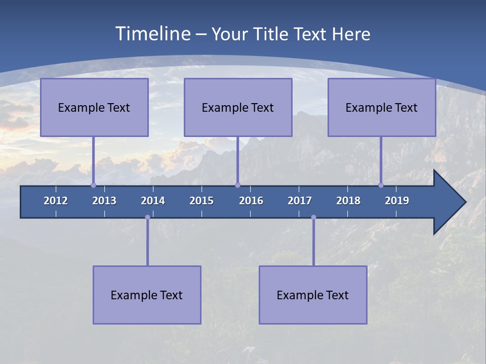 Rock Cervix Natural PowerPoint Template