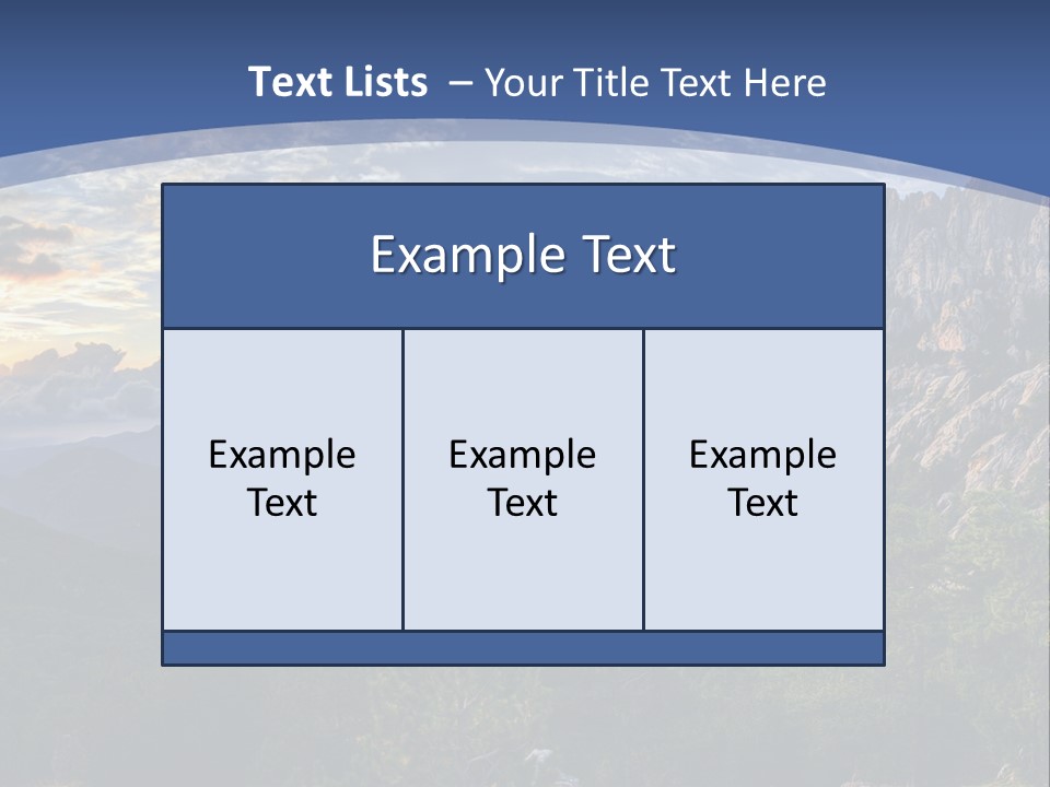 Rock Cervix Natural PowerPoint Template