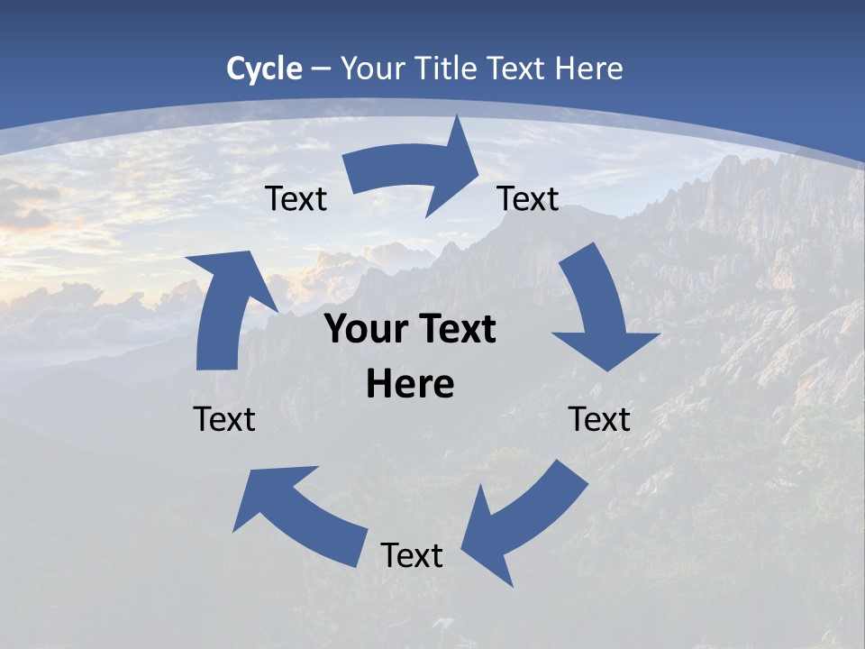 Rock Cervix Natural PowerPoint Template