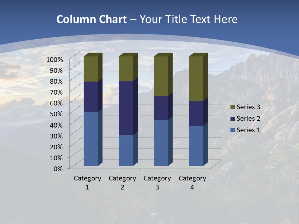 Rock Cervix Natural PowerPoint Template